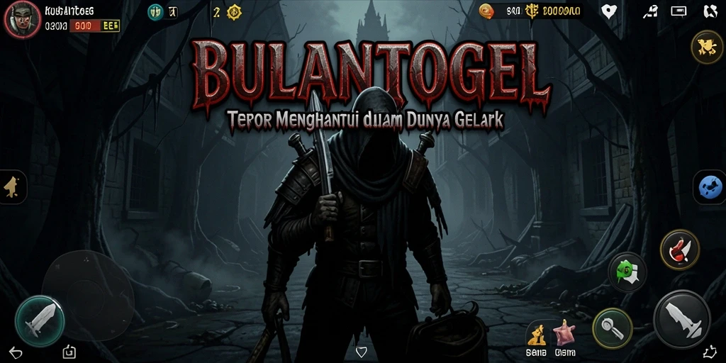 Tampilan mendebarkan gameplay horor BULANTOGEL.