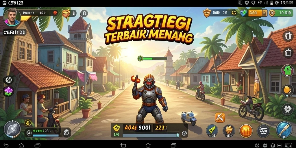 Screenshot CERI123 menampilkan situasi strategis yang menegangkan.
