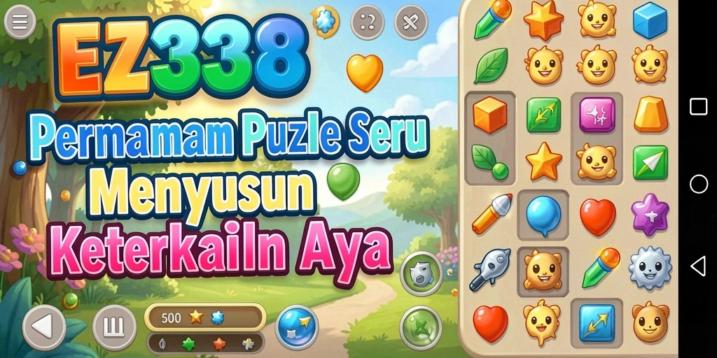 Tampilan gameplay EZ338 yang menantang dan mengasyikkan.