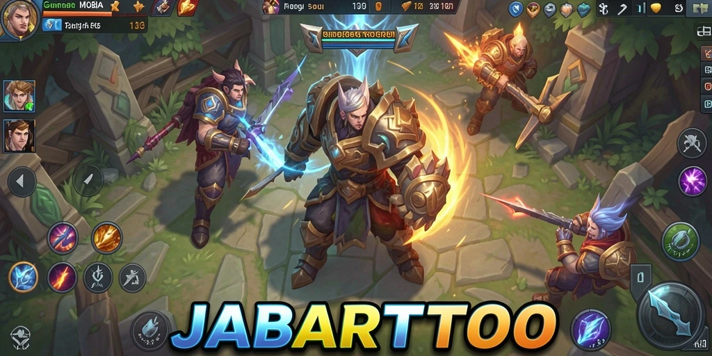 Gameplay seru JABARTOTO dengan strategi tim yang mendebarkan.