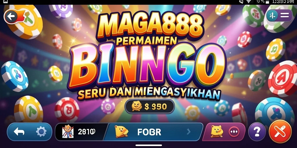 Tampilan gameplay seru Bingo di MAGA888 yang mengasyikkan.