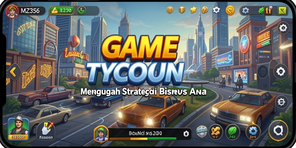 Screenshot MZ356 menampilkan gameplay Tycoon yang menegangkan.