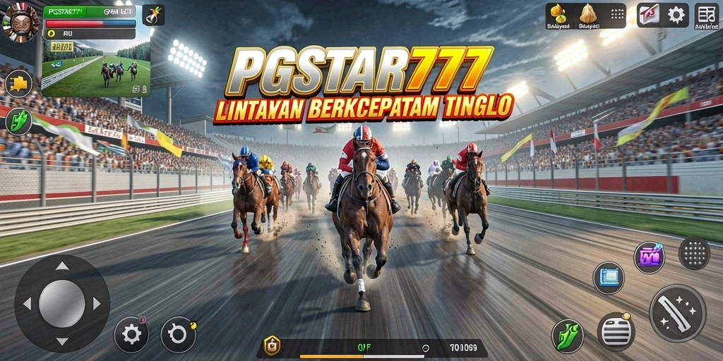 Gameplay seru PGSTAR777 dengan aksi balap menantang.