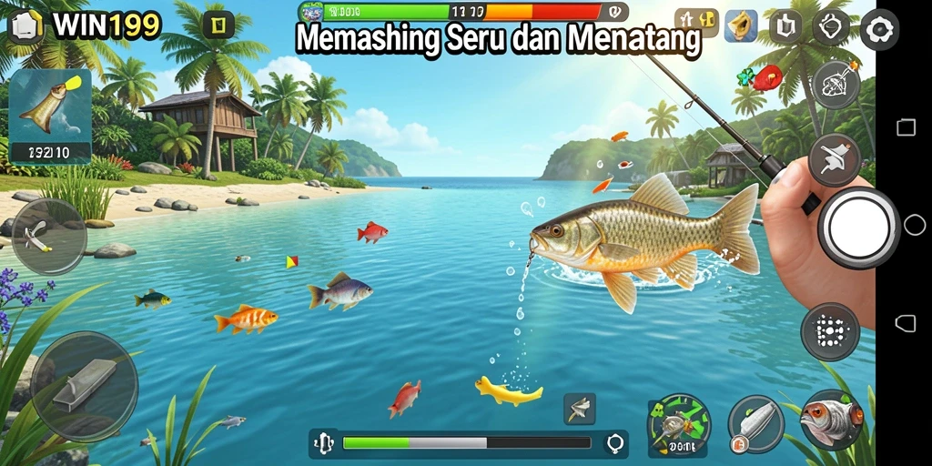 Tangkapan ikan besar dalam gameplay WIN199 yang menantang.
