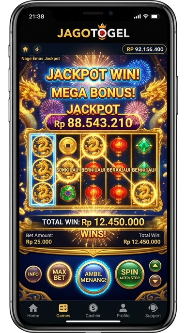 Pengguna yang puas setelah menggunakan JagoTogel untuk mengunduh aplikasi.